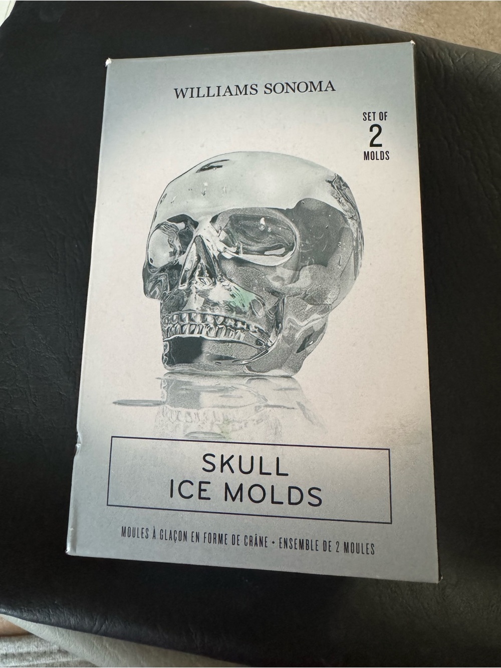Williams Sonoma Skull ice molds (2)